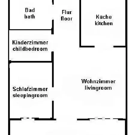 4 Mit Balkon Apartment